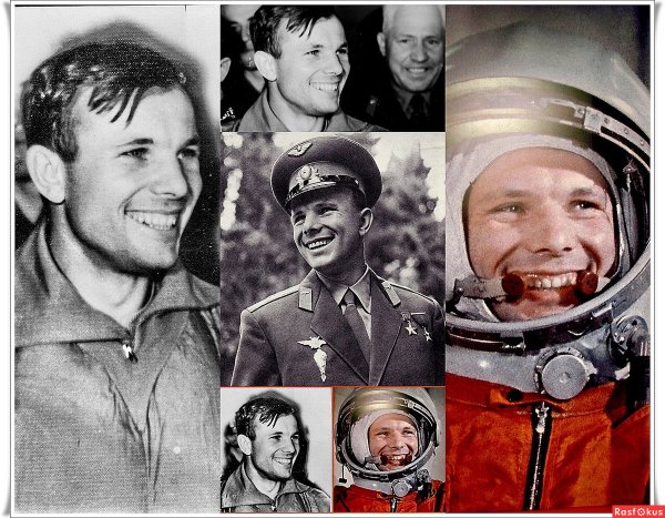 Встреча Гагарина после полета