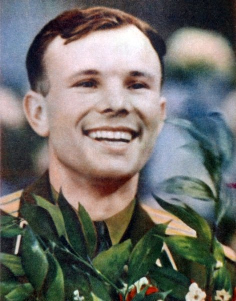 Юрий Гагарин рисунок