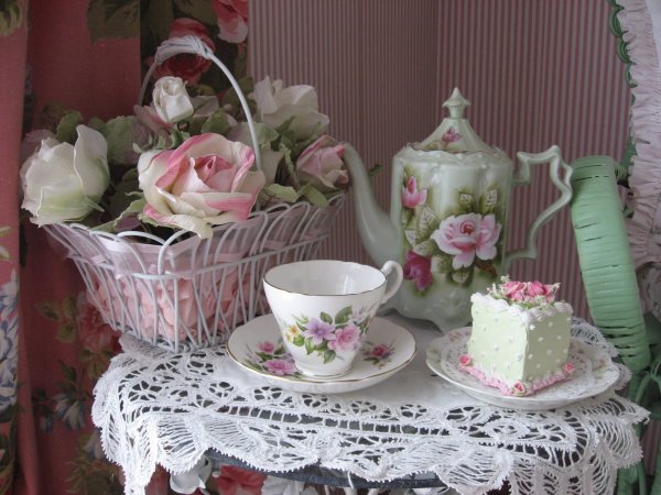 Чаепитие в стиле Прованс