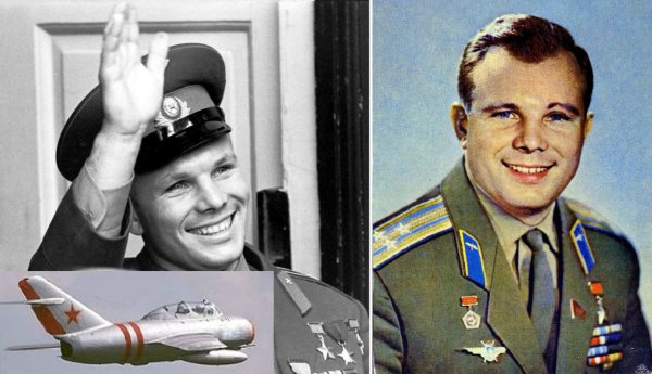 Юрий Гагарин майор