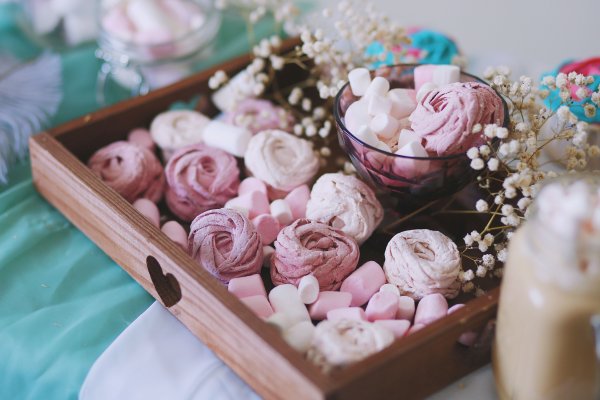 Цветы с конфетами