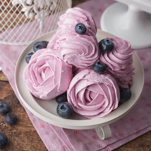 Домашний клубничный зефир