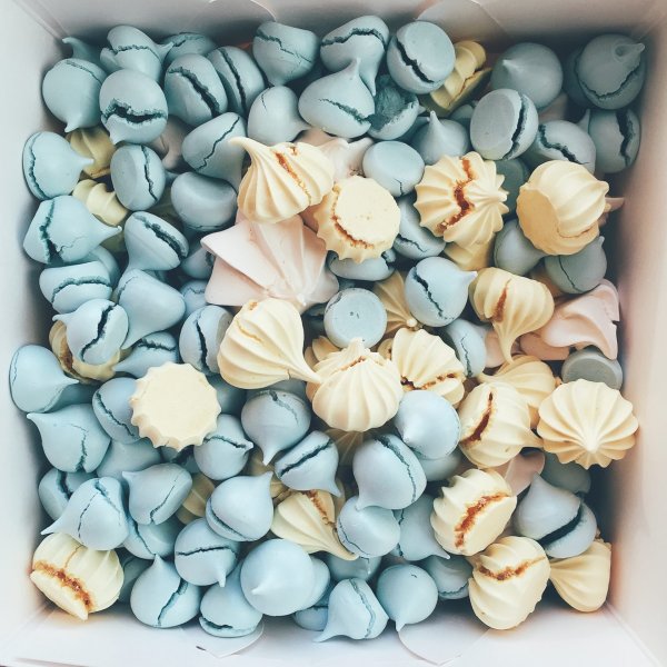 Розово голубой зефир