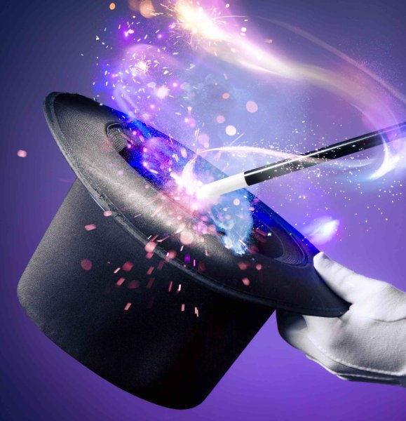 Фокусник мультяшный