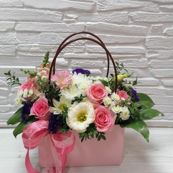 Сумочка с цветами