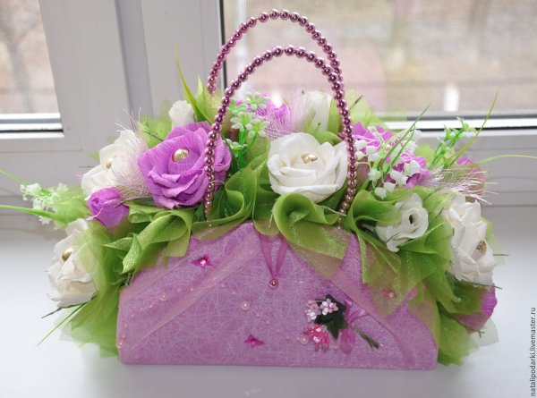 Оригинальные сладкие букеты