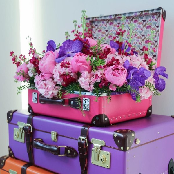 Цветы в сумочке