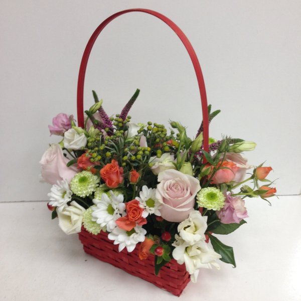 Цветы в сумке