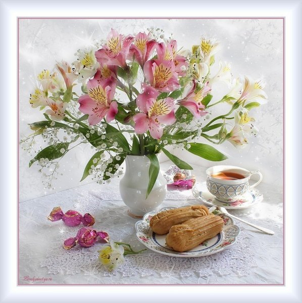 Апрель натюрморт