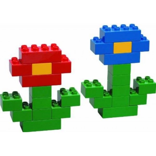 Лего дупло цветок