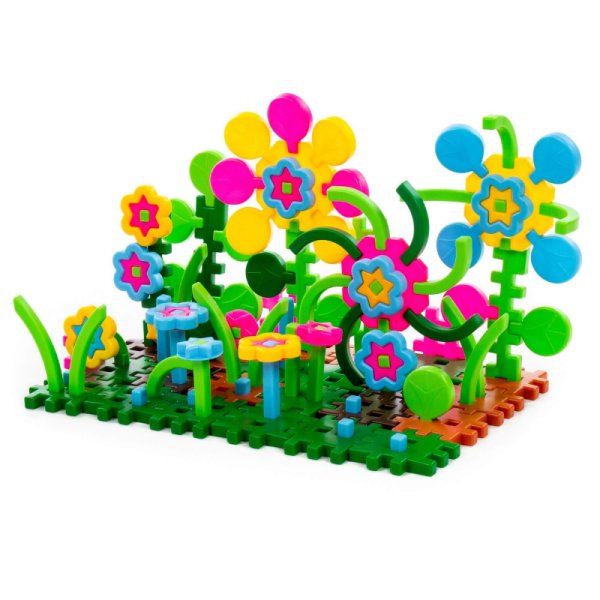 Конструктор "Флора 1" (126 элем. В мешке)