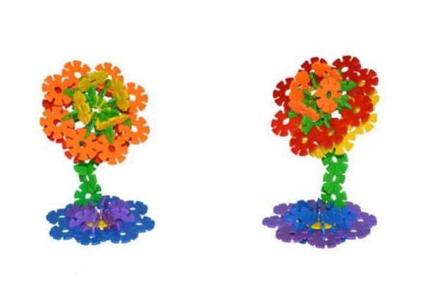 Конструктор детский из кружков