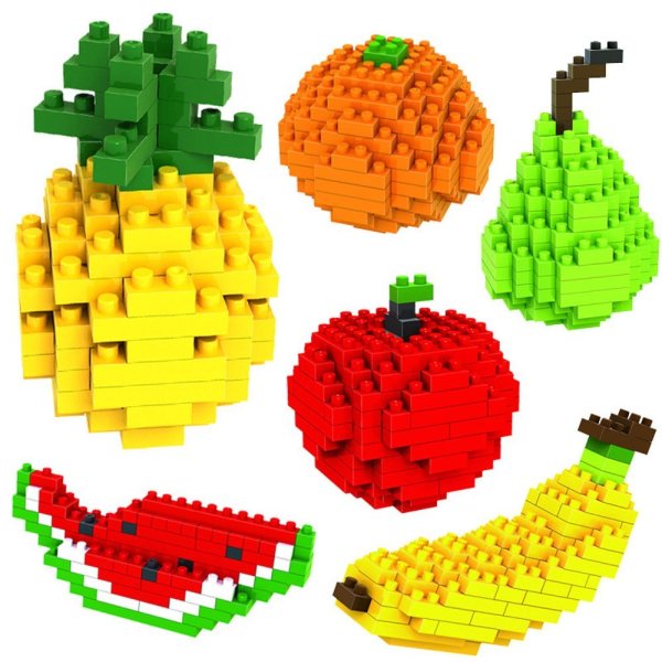 Овощи из лего конструктора