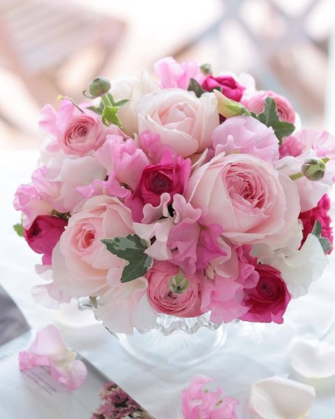 Красивый нежный букет