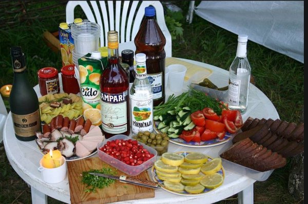 Много пива и рыбы