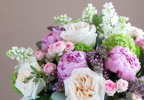 Красивый нежный букет