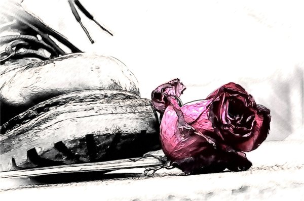 Топтать цветы