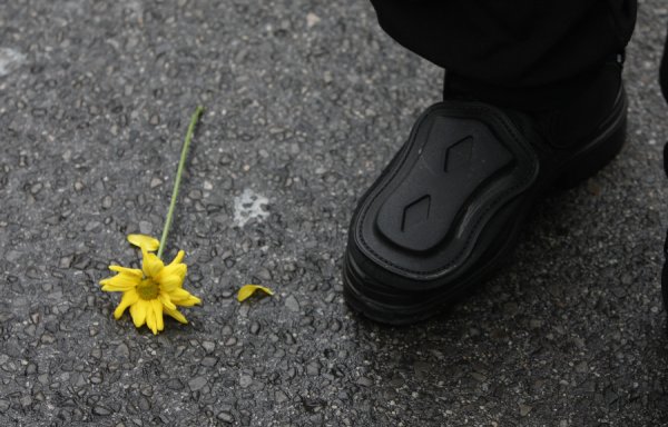 Топтать цветы