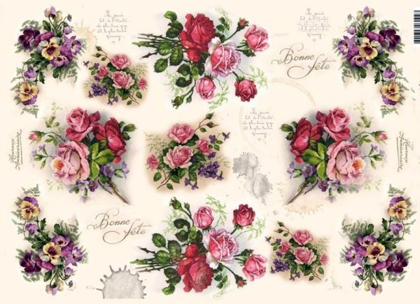 Принты для декупажа