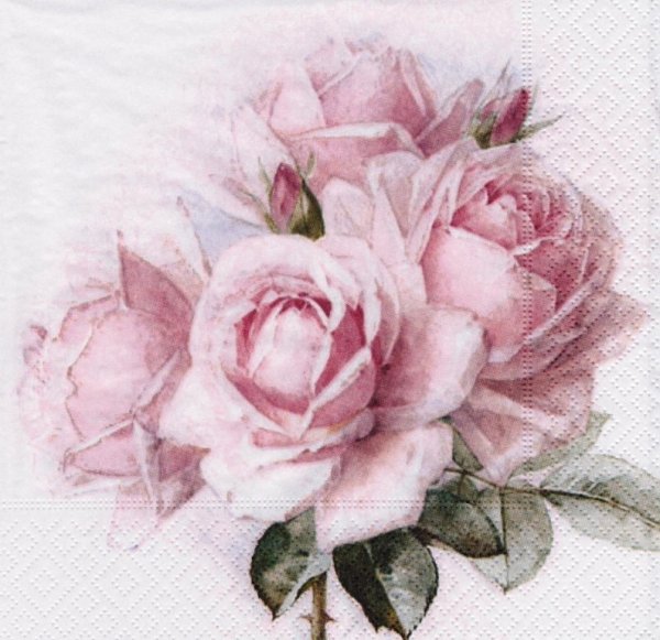 Салфетки для декупажа розы Винтаж