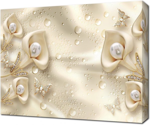 Перламутровые розы