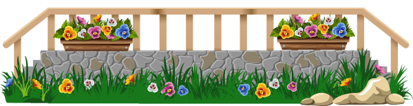 Мультяшный забор в детском саду