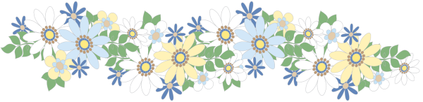 Полоса из цветов