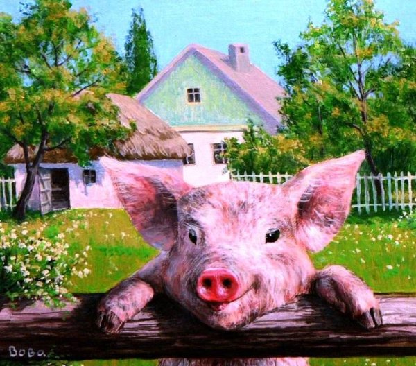 Смешные поросята