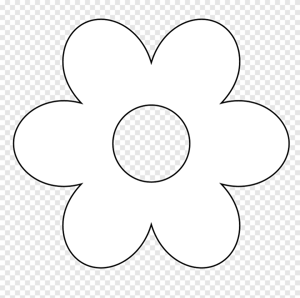 Шаблоны цветов для вырезания