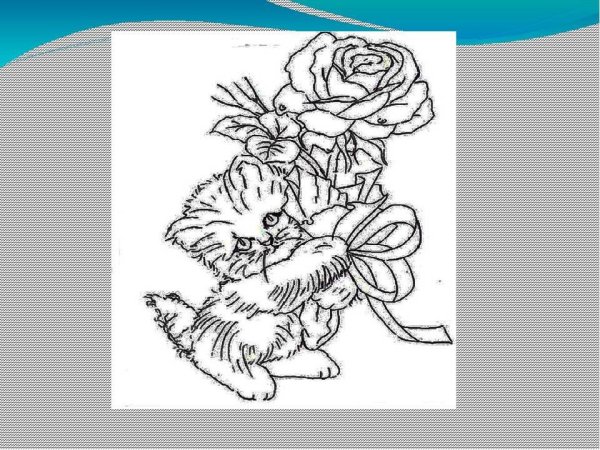 Рисунки для выжигания легкие Раскрашенные