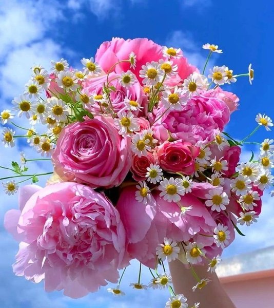 Цветок "пион"