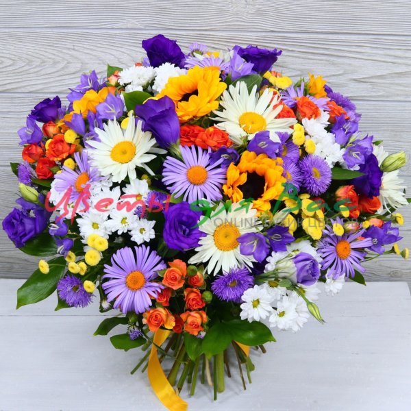 Тюльпан микс фрезий