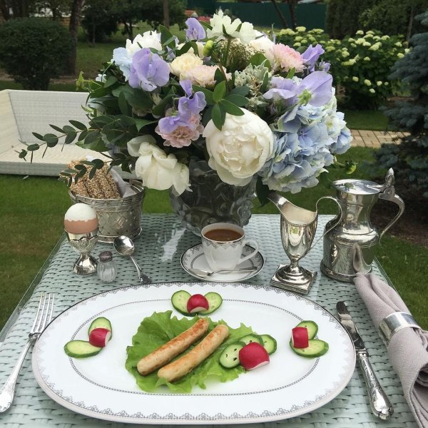 Яна Рудковская сервировка стола