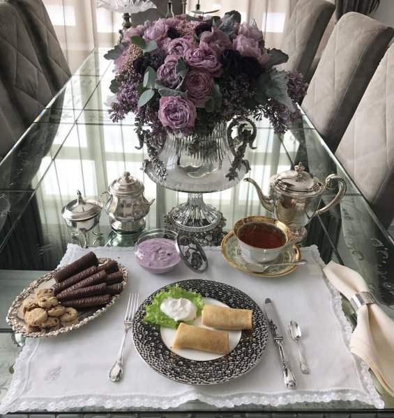 Сервировка Яны Рудковской