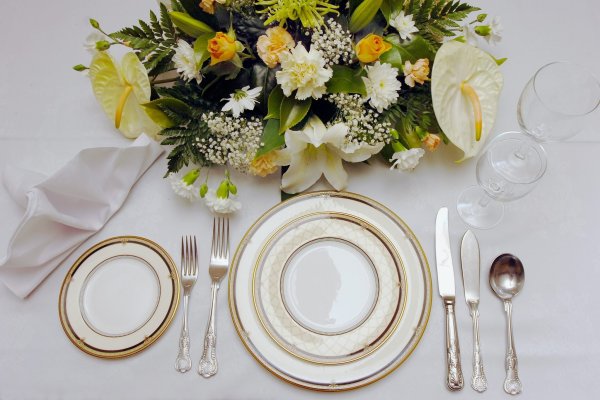 Сервировка обеда