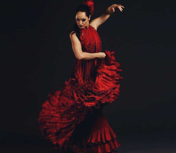 Фламенко танец вектор