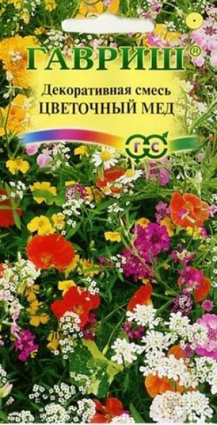 Семена Гавриш декоративная смесь цветочный мед 0,5 г