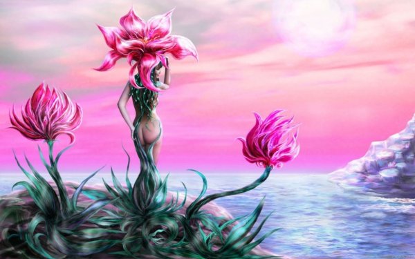 Фантазийные цветы