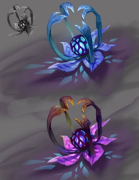 Цветы фэнтези