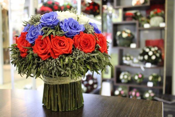 Стабилизированные цветы букет