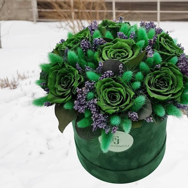 Изумрудные розы