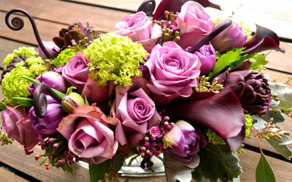 Роскошный букет цветов