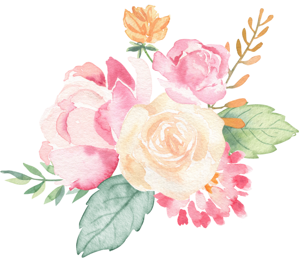 Акварельные цветы