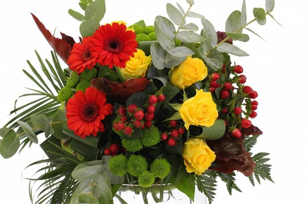 Шикарный букет для учителя