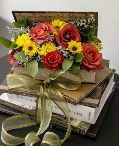 Осенний букет учителю