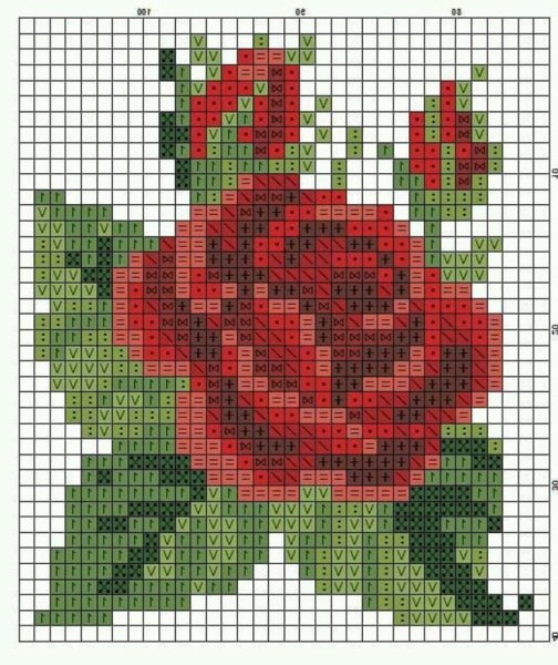 Маленькая вышивка крестиком