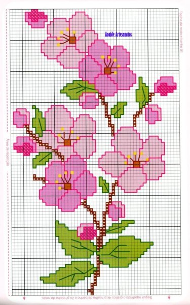 Маленькие вышивки крестиком