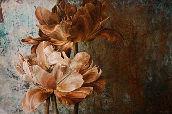 Орхидея Цимбидиум фиолетовая