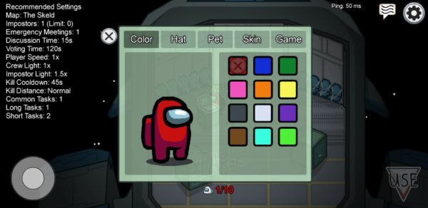 Амонг АС персонажи все цвета