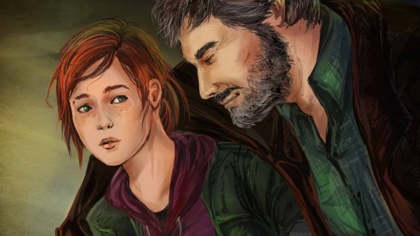 The last of us Джоэл Элли и Сара